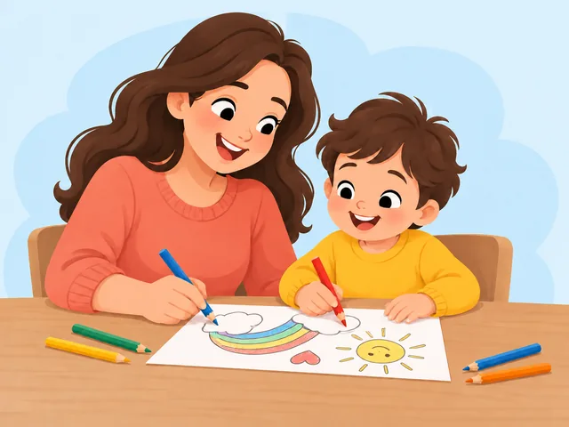 Family coloring together